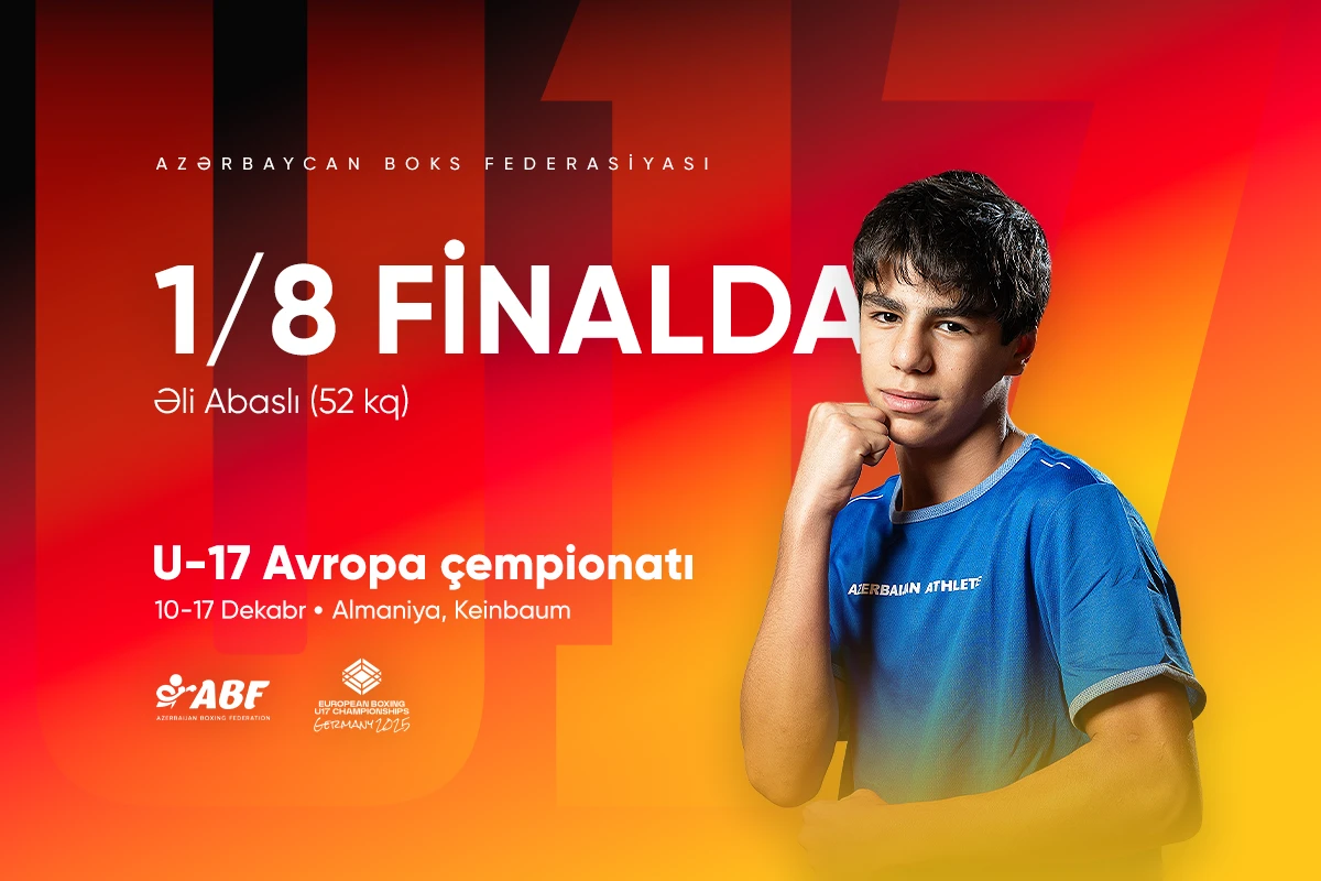 Boksçumuz Avropa çempionatında ilk qələbəsini qazanıb