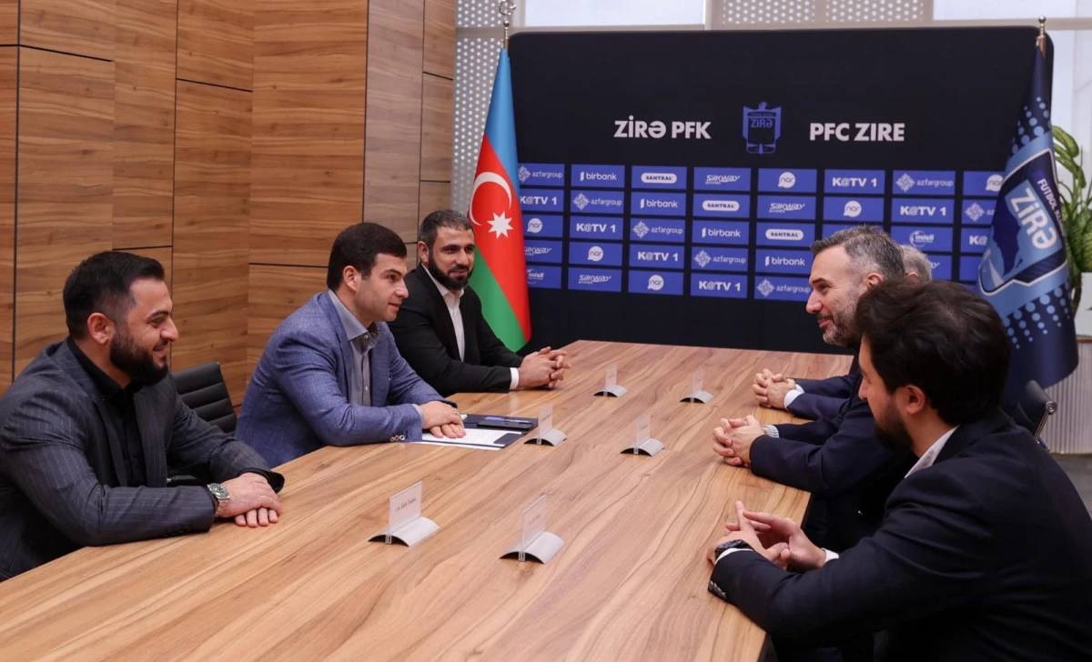 Ertem Şener "Zirə"nin qonağı olub - FOTO 