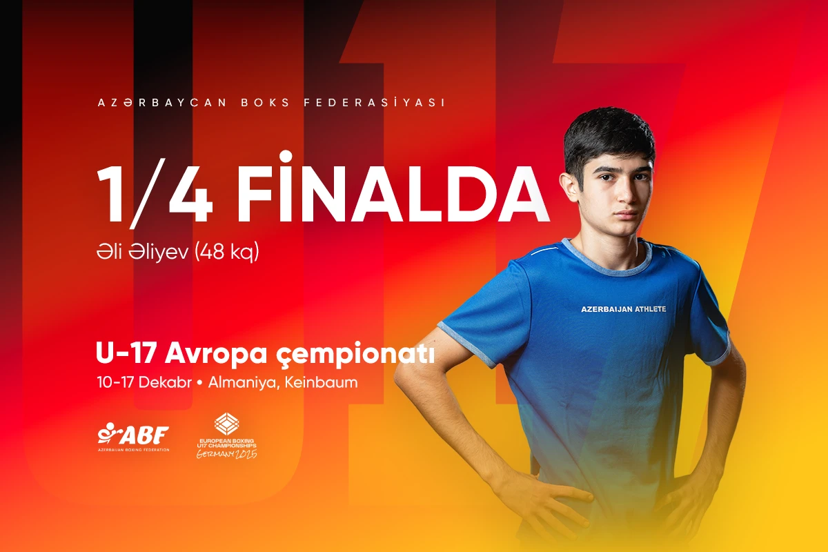 Dörd boksçumuz Avropa çempionatının 1/4 finalında