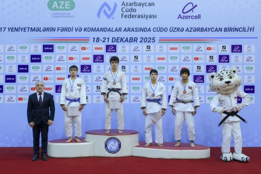 U-17 cüdoçular arasında Azərbaycan birinciliyində fərdi yarışlara yekun vurulub