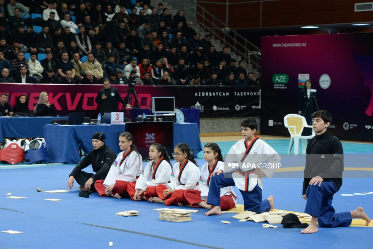 Taekvondo üzrə ölkə birinciliyinin açılış mərasimi keçirilib - FOTO 