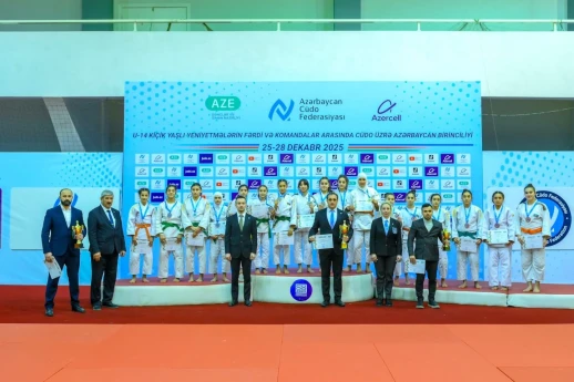 Cüdo üzrə ölkə birinciliyinə yekun vurulub - FOTO 