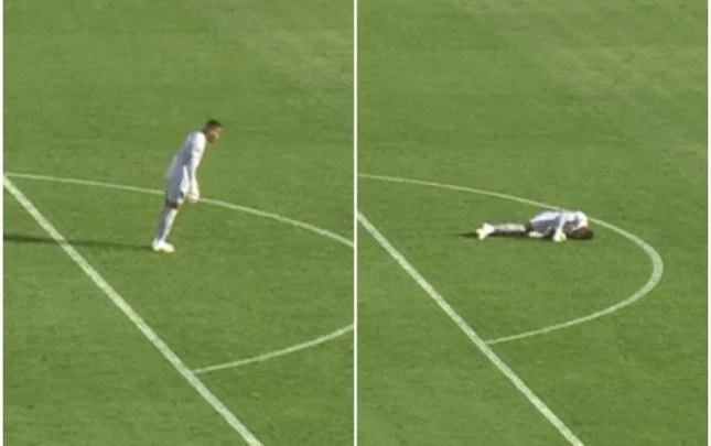 Afrika Kubokunda qapıçı oyun zamanı huşunu itirdi