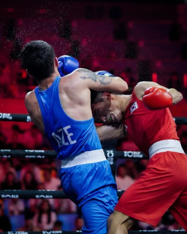 Boksçularımız Dünya kubokunun 1/4 finalında - FOTO 
