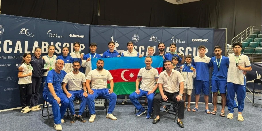 Gimnastlarımız Portuqaliyada uğurlu çıxış ediblər