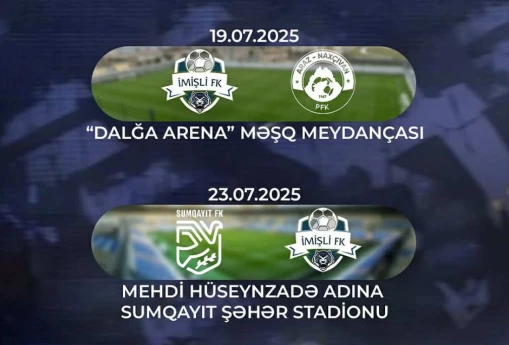 "İmişli" "Sumqayıt"la qarşılaşacaq