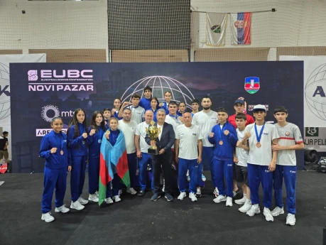 Boksçularımız Avropa birinciliyini 13 medalla başa vurub - FOTO 