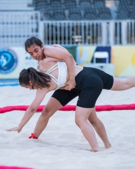 Çimərlik güləşi üzrə Azərbaycan çempionatına yekun vurulub - FOTO 