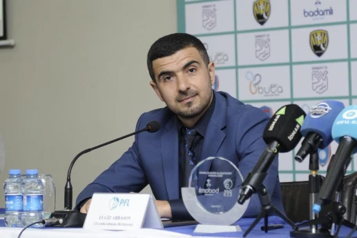 Elgiz Abbasov: "Hazırda 4 stadionda problem mövcuddur"