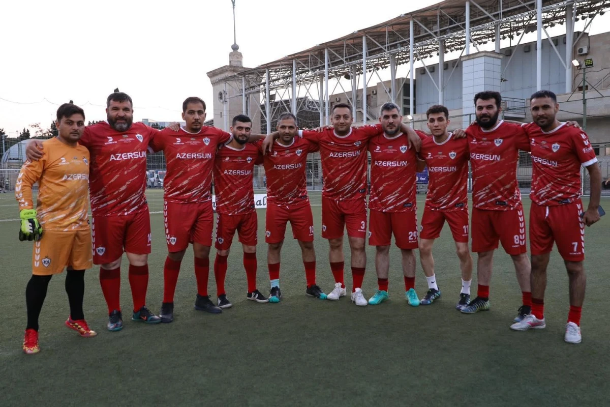 “Qarabağ”ın təşkilatçılığı ilə Milli Mətbuatın 150 illiyinə həsr olunan futbol turniri keçirilib - FOTO 