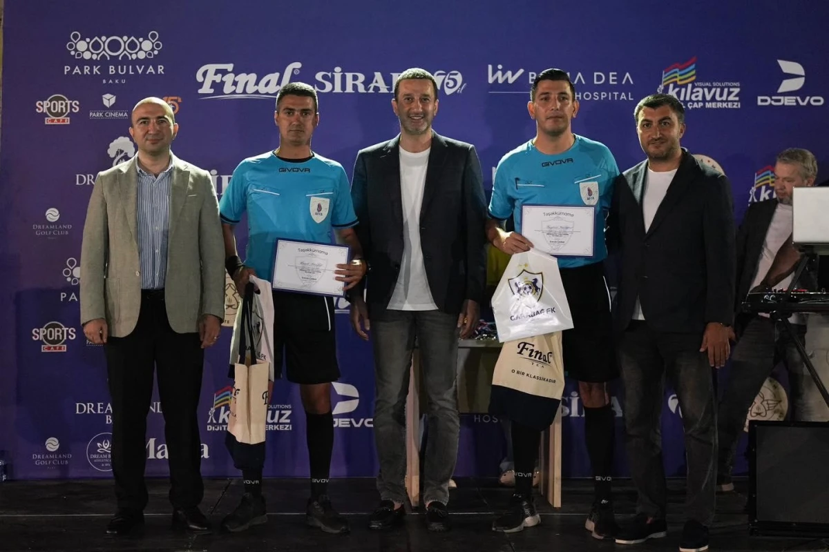 “Qarabağ”ın təşkilatçılığı ilə Milli Mətbuatın 150 illiyinə həsr olunan futbol turniri keçirilib - FOTO 