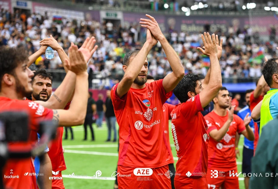 Minifutbol üzrə dünya çempionatının mükafatlandırma mərasimi keçirilib