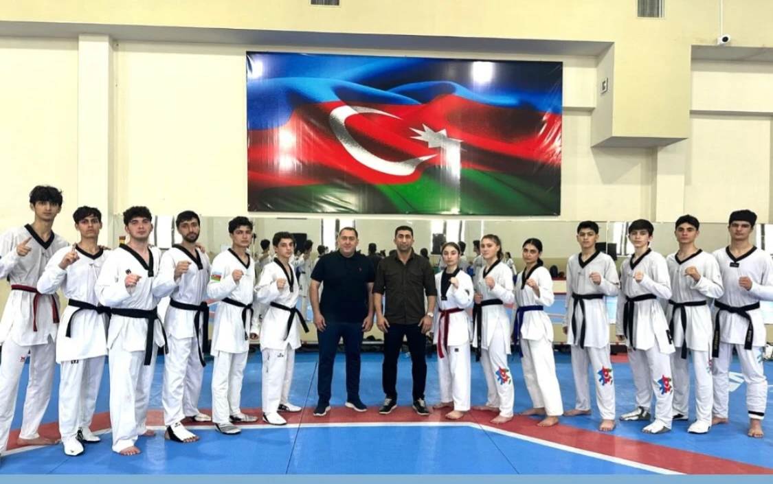 Taekvondoçularımızın iştirakı ilə açıq dairəvi döyüş məşqləri keçirilib