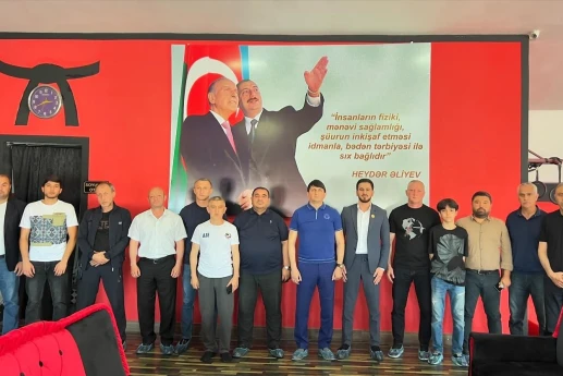 Karate federasiyasının Gəncədəki  məşqçilərlə görüşü keçirilib