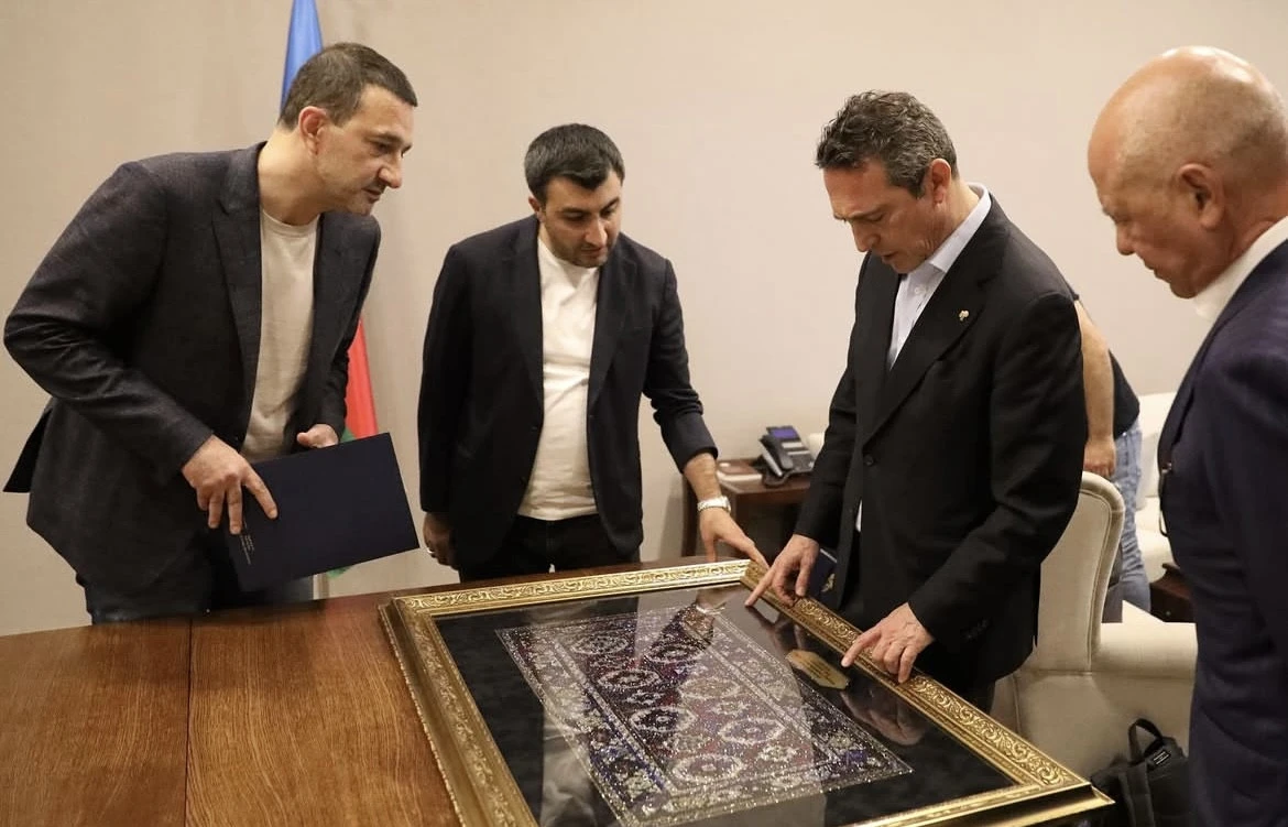 “Fənər”in prezidenti Bakıda - “Qarabağ”ı ziyarət etdi  - FOTO 