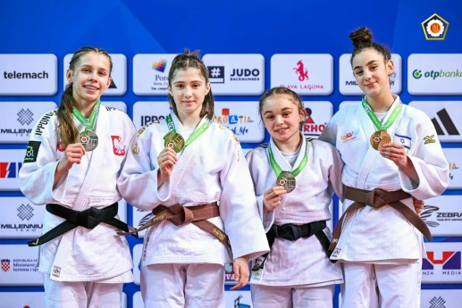 Daha 2 cüdoçumuz Xorvatiyada medal qazanıblar