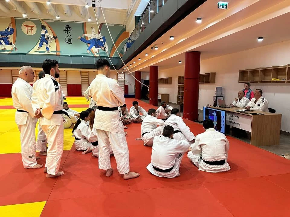 Cüdo hakimləri üçün nəzəri və praktiki seminar təşkil olunub - FOTO 