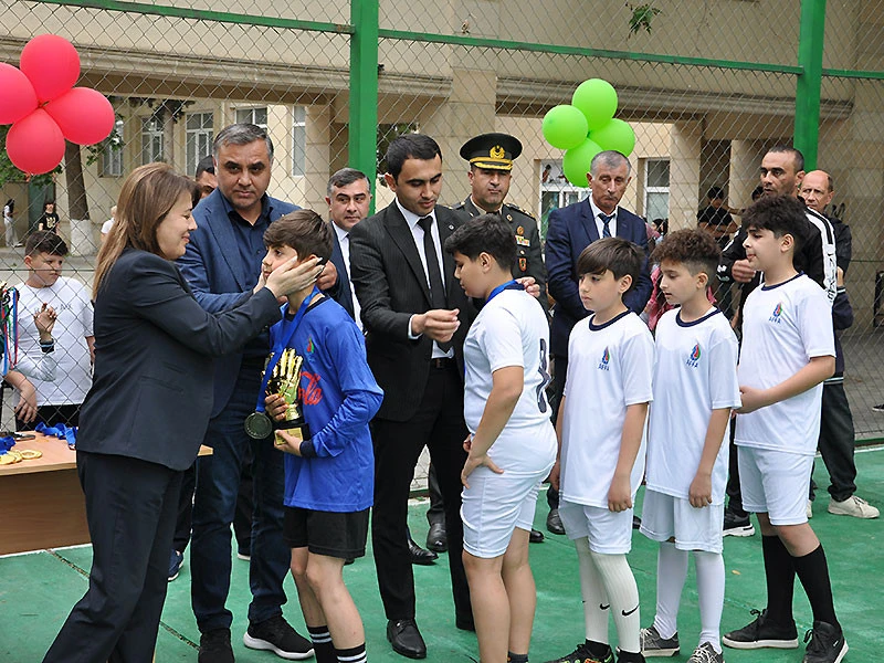 Gəncədə minifutbol turniri keçirilib - FOTO 