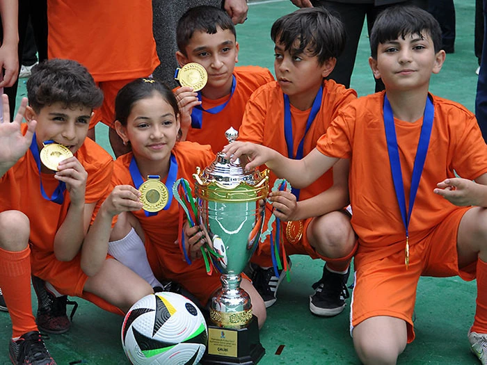 Gəncədə minifutbol turniri keçirilib - FOTO 