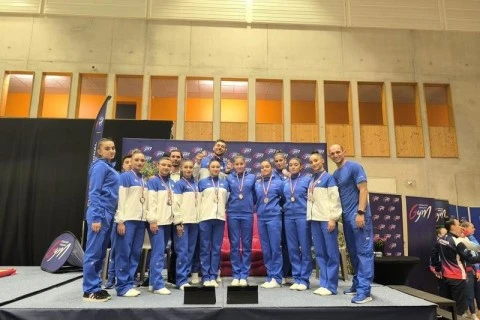 Gimnastlarımızdan beynəlxalq turnirdə 4 medal - FOTO 
