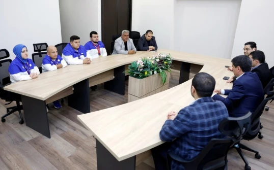 Dünya Kubokunda medal qazanmış parapauerliftinqçilərlə görüş keçirilib