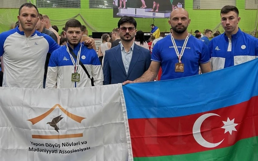 Sumoçularımız Avropa çempionatında iki medal qazanıblar