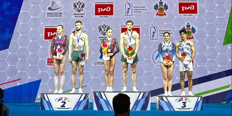Gimnastlarımız beynəlxalq turnirdə iki medal qazanıblar