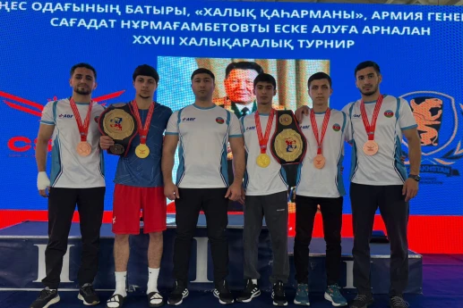 Boksçularımız Almatıda 2 qızıl və 3 bürünc medal qazanıblar