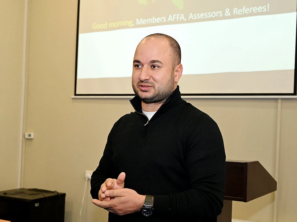 Bakıda futzal hakimləri və inspektorlar üçün seminar keçirilib - FOTO