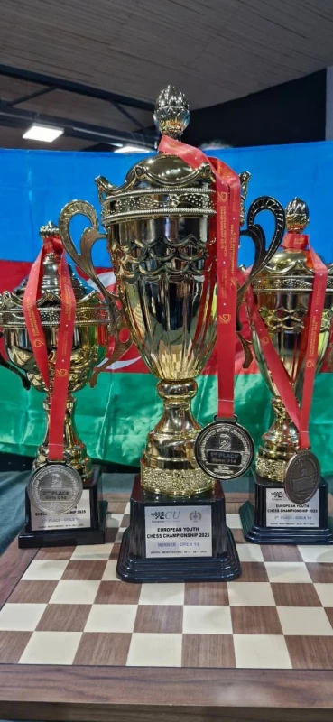 Şahmatçımız ermənistanlı rəqibini qabaqladı - AVROPA ÇEMPİONU OLDU 