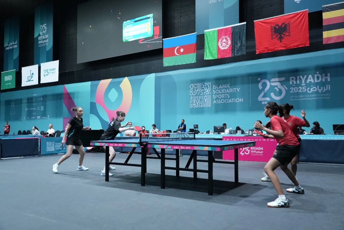 Azərbaycanın stolüstü tennis millisi İslamiadada yarımfinala yüksəldi - FOTO 