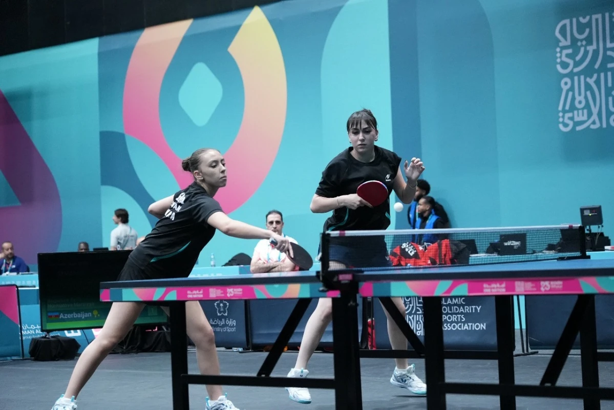 Azərbaycanın stolüstü tennis millisi İslamiadada yarımfinala yüksəldi - FOTO 