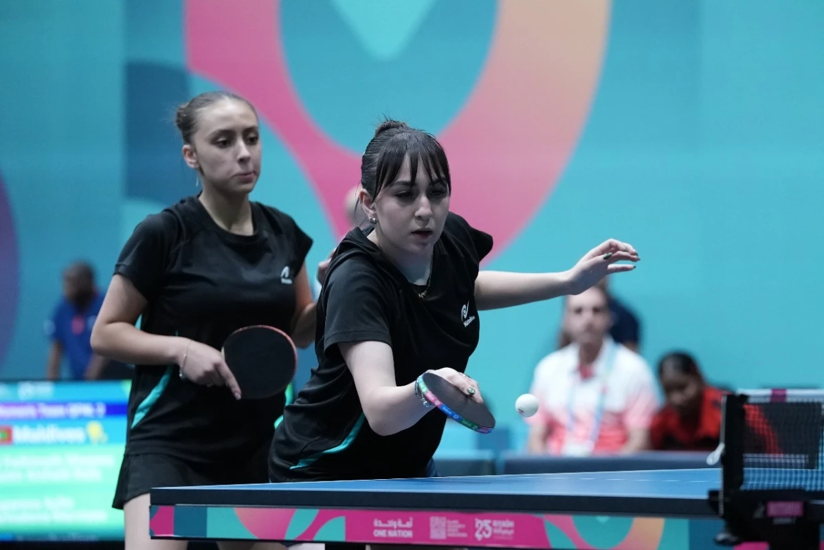 Azərbaycanın stolüstü tennis millisi İslamiadada yarımfinala yüksəldi - FOTO 