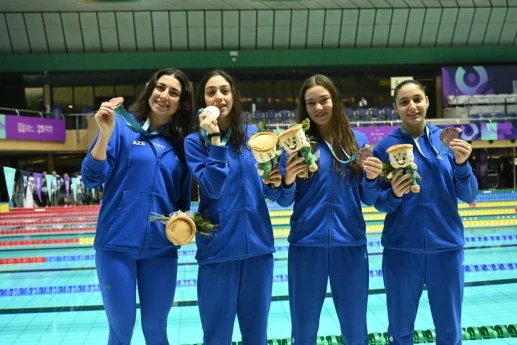 Üzgüçülərimiz İslamiadada bürünc medal qazanıblar