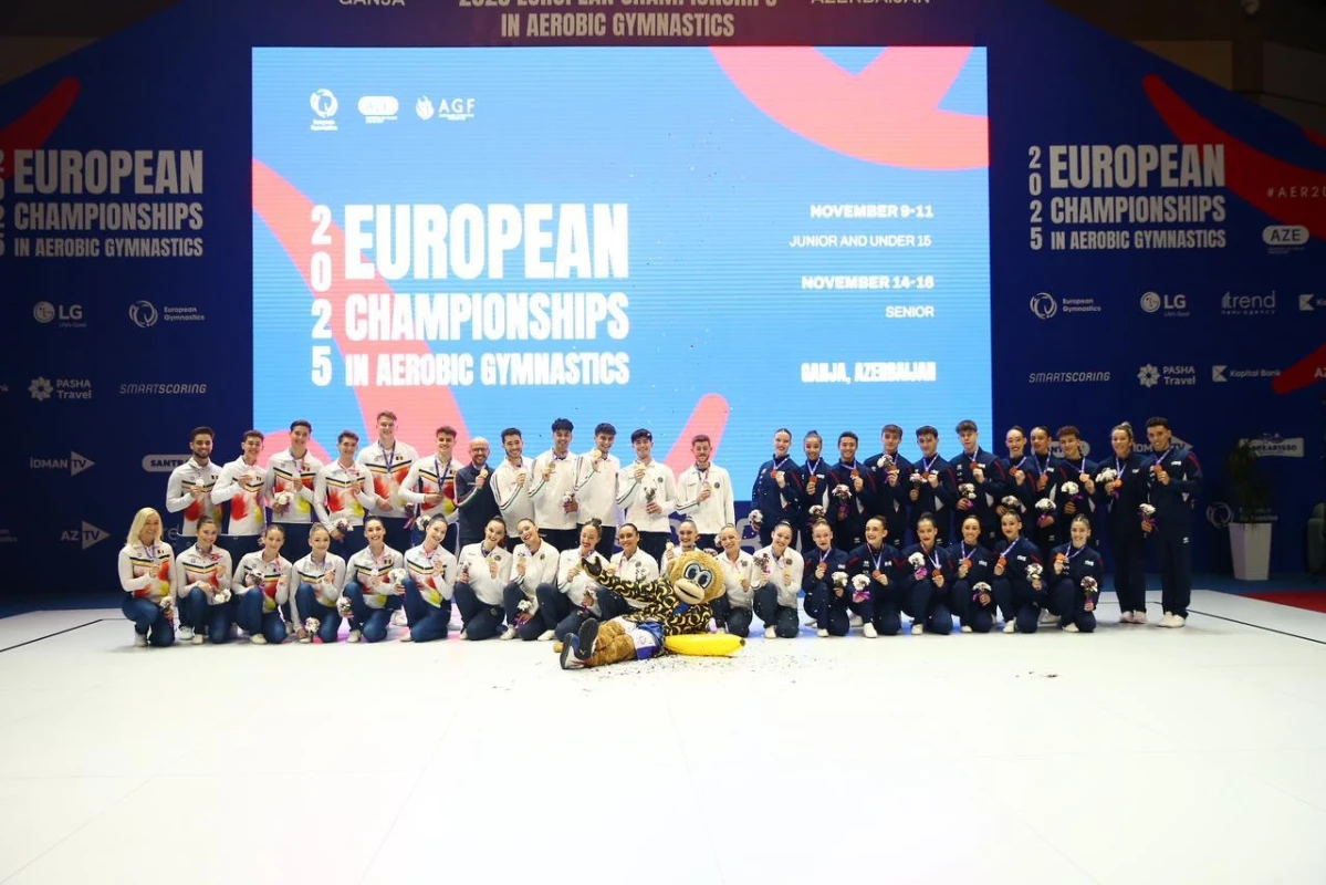 Gəncədə Aerobika gimnastikası üzrə qitə birinciliyi davam edir - FOTO 