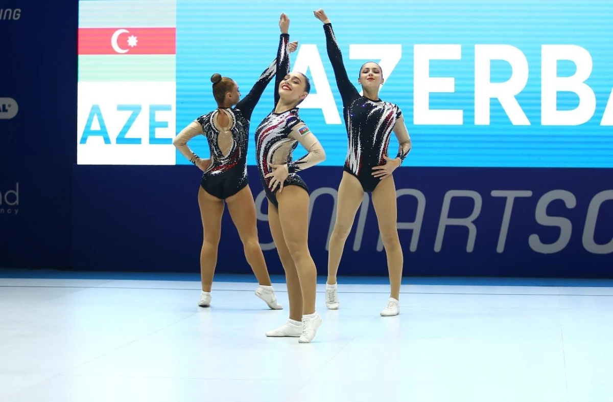 Gəncədə Aerobika gimnastikası üzrə qitə birinciliyi davam edir - FOTO 