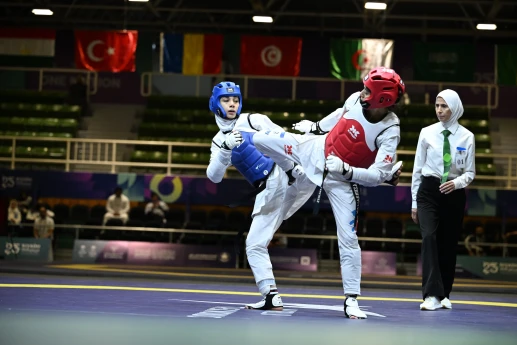 İslam Oyunları: Taekvondoçumuz gümüş medal qazanıb