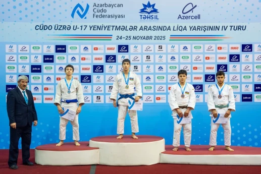 Cüdo üzrə liqa yarışının IV turu başa çatıb - FOTO 