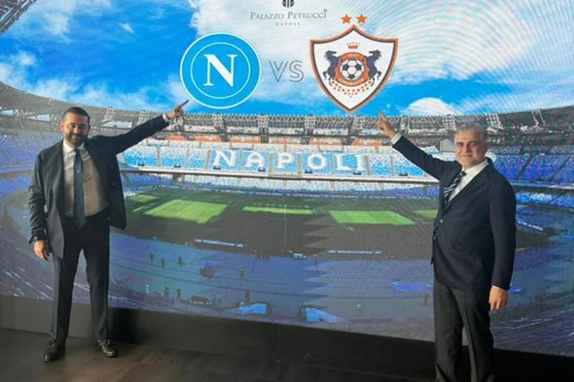 “Qarabağ” və “Napoli” rəhbərləri arasında görüş keçirilib