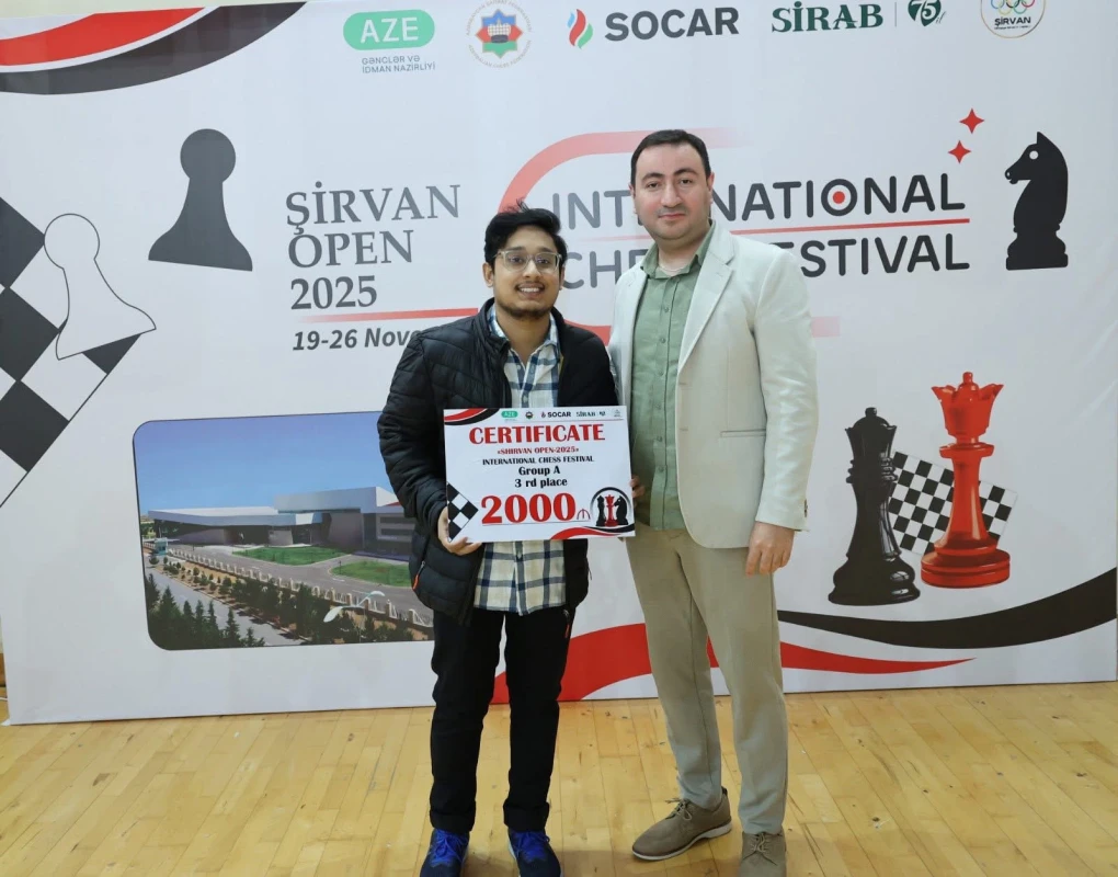 “Shirvan Open 2025" şahmat festivalına yekun vurulub - FOTO 