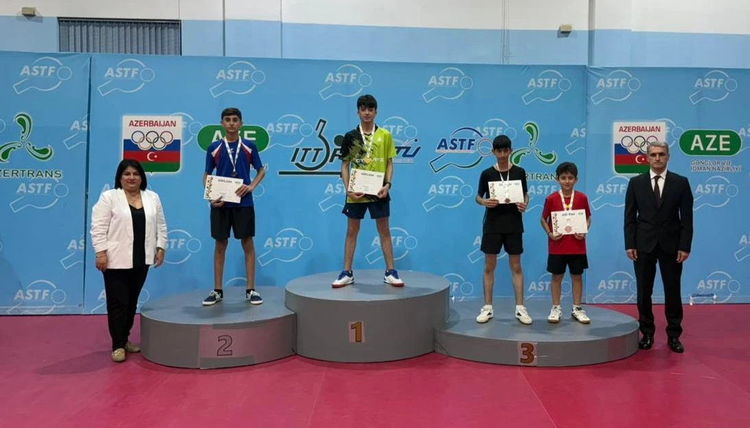 Stolüstü tennis üzrə ölkə kubokunun qalibləri müəyyənləşib - FOTO 