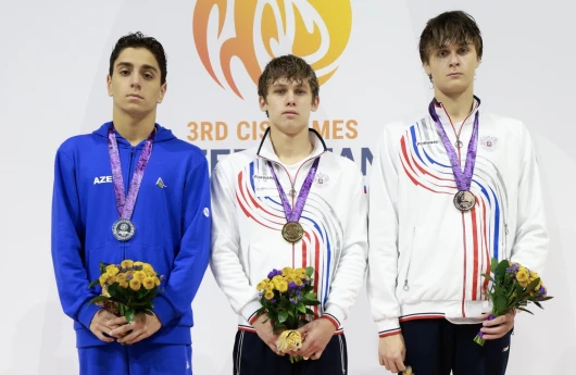 III MDB Oyunları: Azərbaycanlı üzgüçü gümüş medal qazanıb