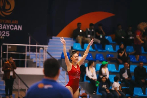 III MDB Oyunları: Batut gimnastikası üzrə yarışlara start veriib - FOTO 