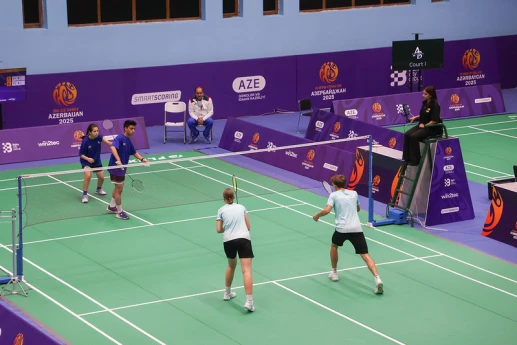 III MDB Oyunları: Badmintonçularımız bürünc medal qazanıb