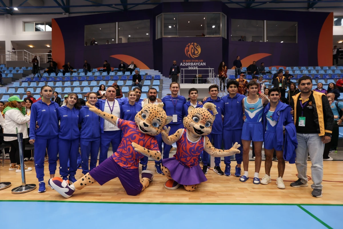 Gimnastlarımız MDB Oyunlarını 6 medalla başa vurublar