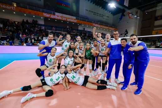 III MDB Oyunları: Qadın voleybolçularımız yarımfinala çıxıb - FOTO 