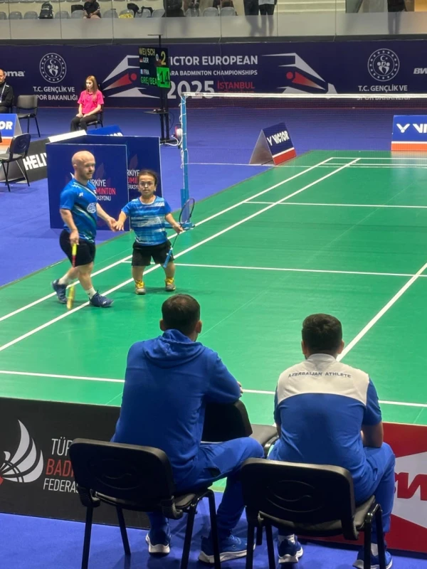 Parabadmintonçumuz Avropa çempionatının finalında: TARİXDƏ İLK DƏFƏ  - FOTO 