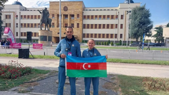Atletimizdən Skopyedə iki medal