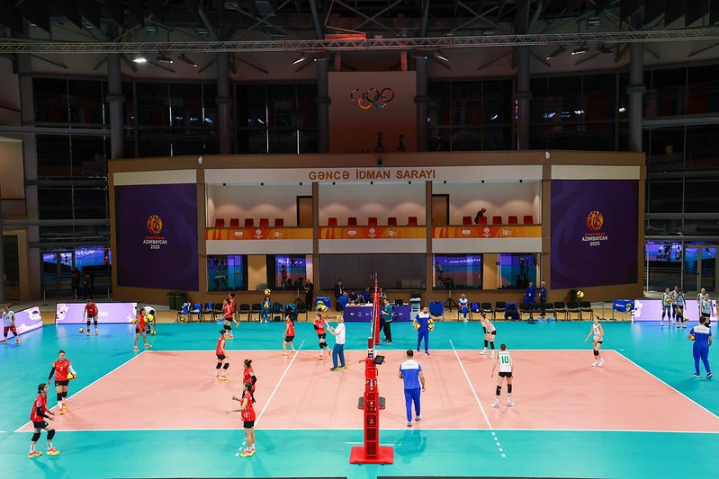 MDB Oyunlarında voleybol yarışlarına yekun vurulub