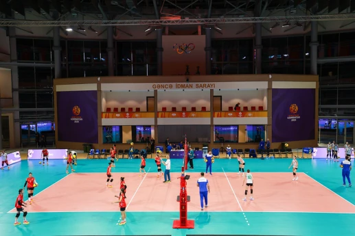 MDB Oyunlarında voleybol yarışlarına yekun vurulub